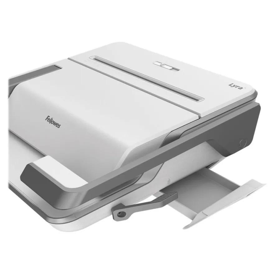 Fellowes Lyra 3-in-1 - machine à relier / relieuse perforeuse manuelle - perfore 30 feuilles - relie 300f