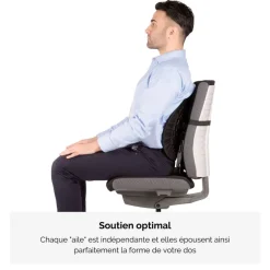 Fellowes - Support dorsal Angel - noir