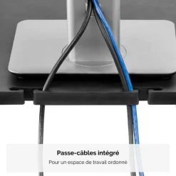 Fellowes - Support moniteur Premium - Gris foncé