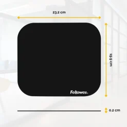 Fellowes - Tapis de souris basique - Noir