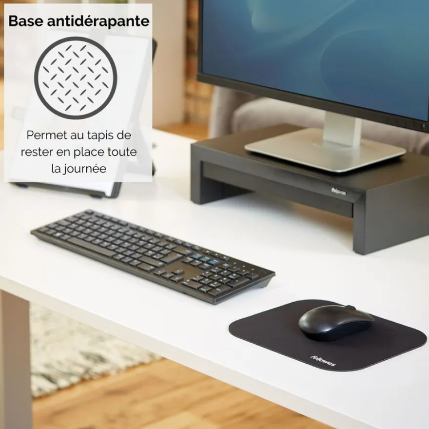 Fellowes - Tapis de souris basique - Noir