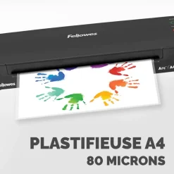 Fellowes Arc A4 - Plastifieuse A4 - jusqu'à 80 microns - anti-bourrage