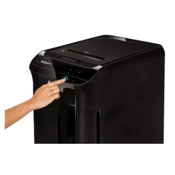 Fellowes AutoMax 450C - destructeur de documents coupe particules croisée - 450 feuilles - Corbeille 68 litres