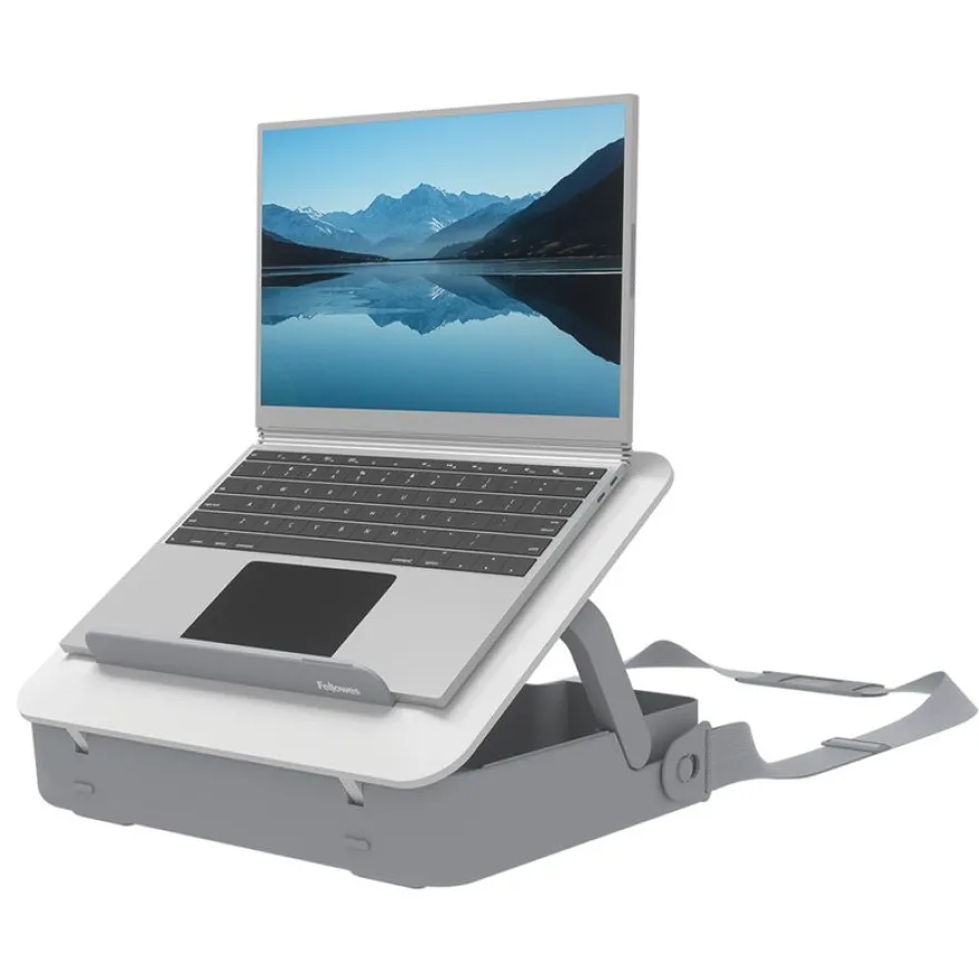 Fellowes Breyta - Malette de rangement + support pour ordinateur portable - blanc