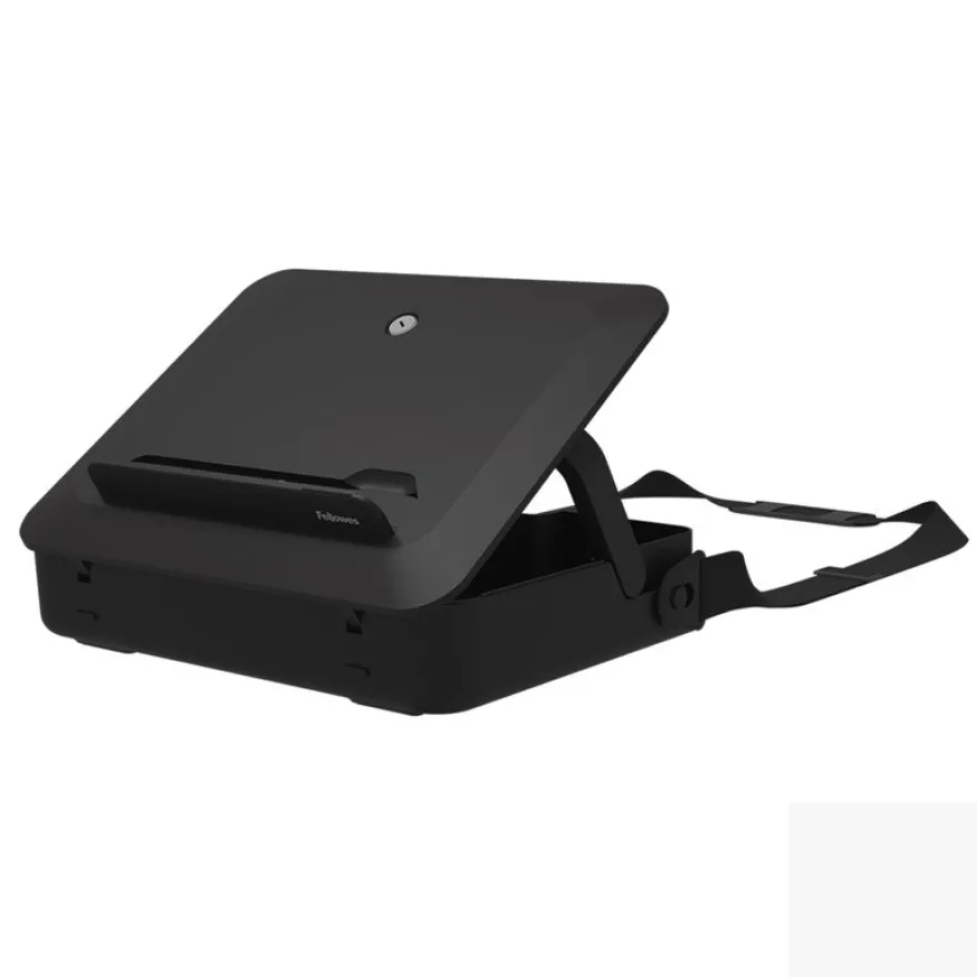 Fellowes Breyta - Malette de rangement + support pour ordinateur portable - Noir