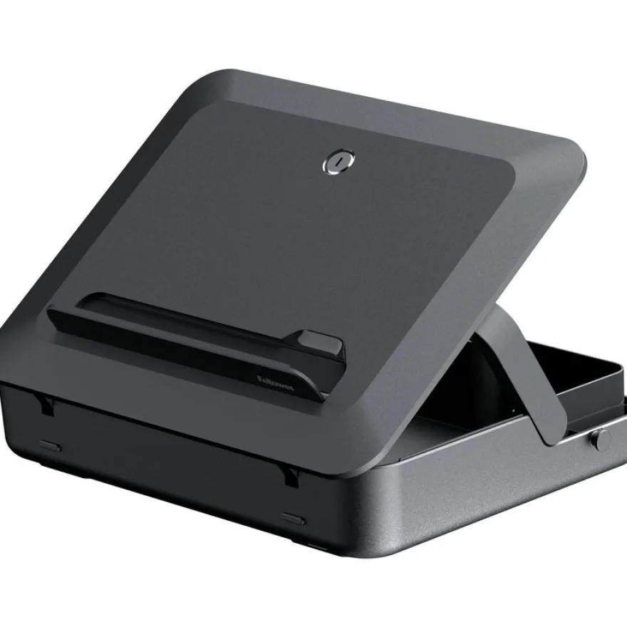 Fellowes Breyta - Malette de rangement + support pour ordinateur portable - Noir