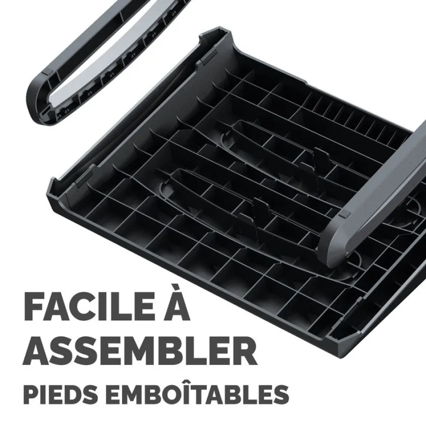 Fellowes Breyta - Repose-pieds - noir