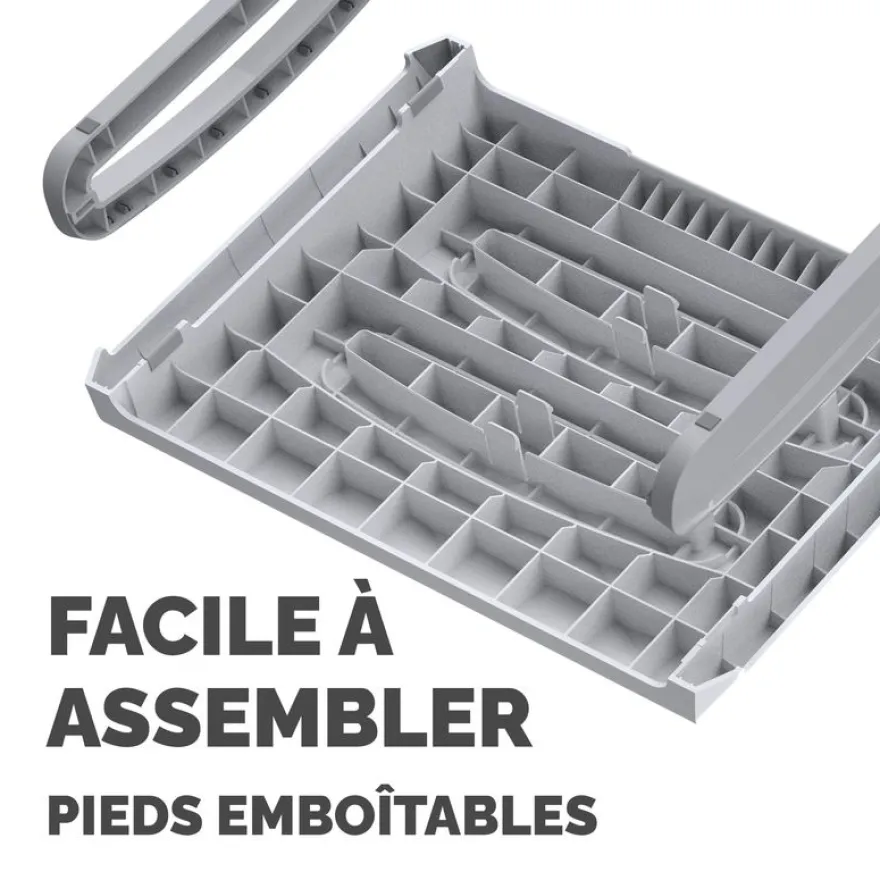 Fellowes Breyta - Repose-pieds - blanc