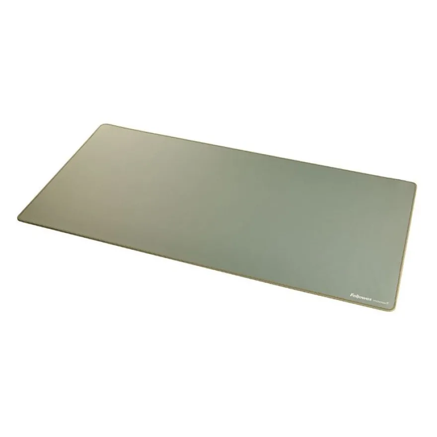 Fellowes Breyta - Tapis de bureau -Sous-main - 80 x 40 cm - vert sauge