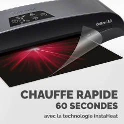 Fellowes Calibre A3 - Plastifieuse A3 - 125 microns