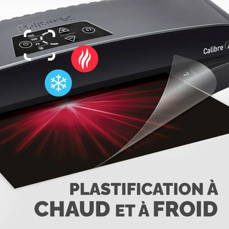 Fellowes Calibre A3 - Plastifieuse A3 - 125 microns