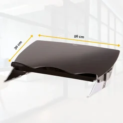 Fellowes Easy Glide - Porte-documents incliné format A3 - système de glissière facilitant l'écriture - possède un rangement et des passes câbles