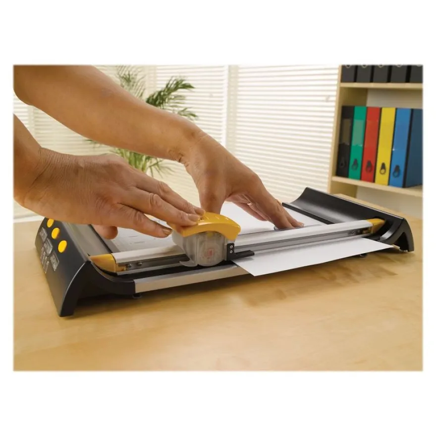Fellowes ELECTRON - Rogneuse / coupeuse A3 - coupe 18 feuilles