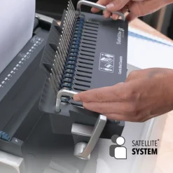 Fellowes Galaxy 500 - machine à relier / relieuse perforeuse manuelle - perfore 28 feuilles - relie 500f