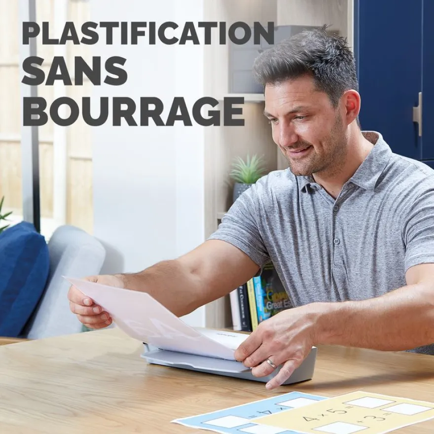 Fellowes Ion - Plastifieuse A4 - de 80 à 125 microns - anti-bourrage
