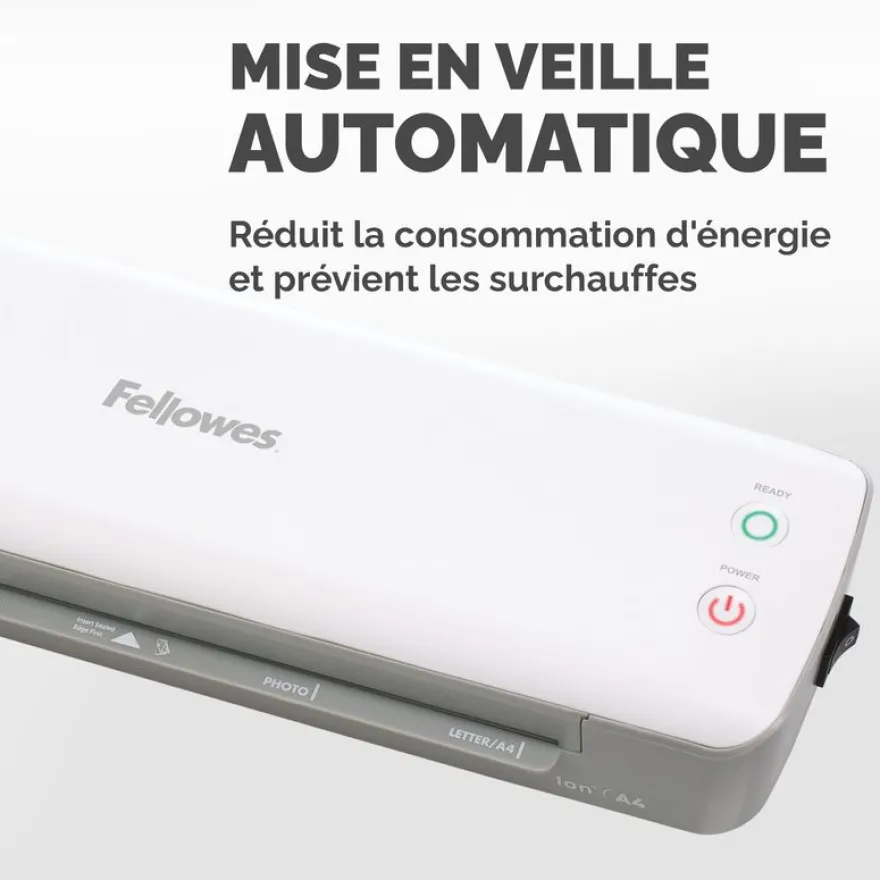 Fellowes Ion - Plastifieuse A4 - de 80 à 125 microns - anti-bourrage