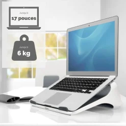 Fellowes I-Spire Series - Support pour ordinateur portable - blanc