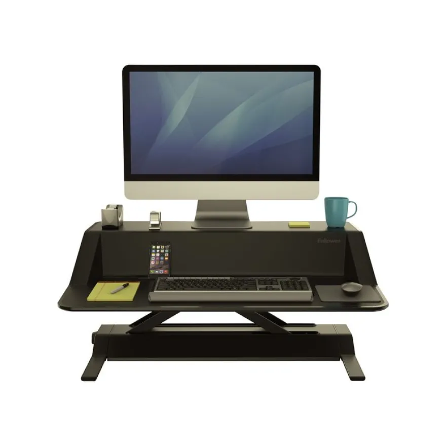 Fellowes Lotus - Station assis-debout - noir
