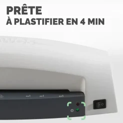 Fellowes Lunar A4 - Plastifieuse A4 - de 80 et 125 microns - anti-bourrage
