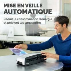 Fellowes Neptune 3 - Plastifieuse A3 - de 80 à 175 microns, plastification à chaud et à froid