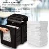 Fellowes Powershred 12C - destructeur de documents coupe croisée -12 feuilles - Corbeille 12 litres
