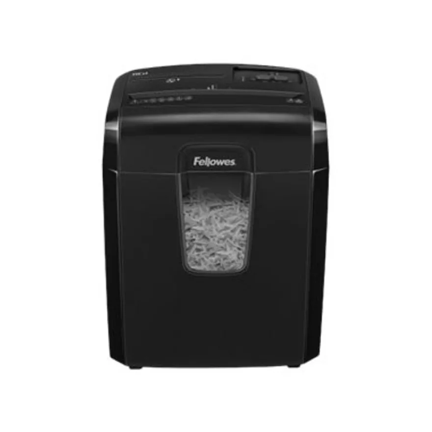 Fellowes Powershred 8Cd - destructeur de documents coupe croisée - 8 feuilles - Corbeille 14 litres