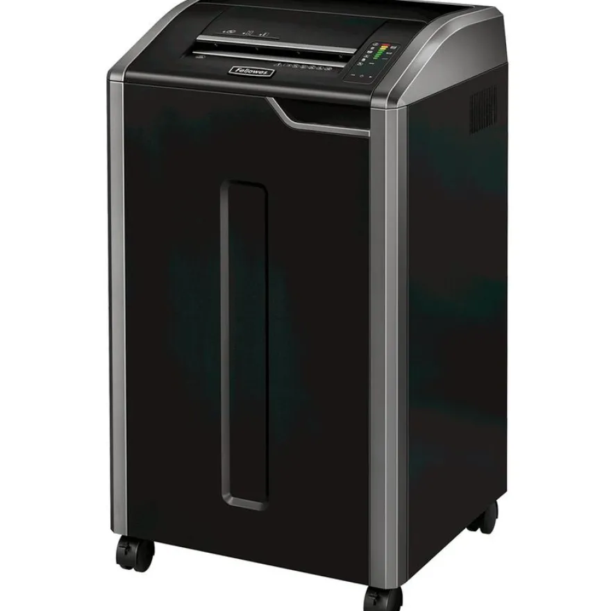 Fellowes Powershred 425Ci - destructeur de documents coupe croisée - 32 feuilles - Corbeille 114 litres