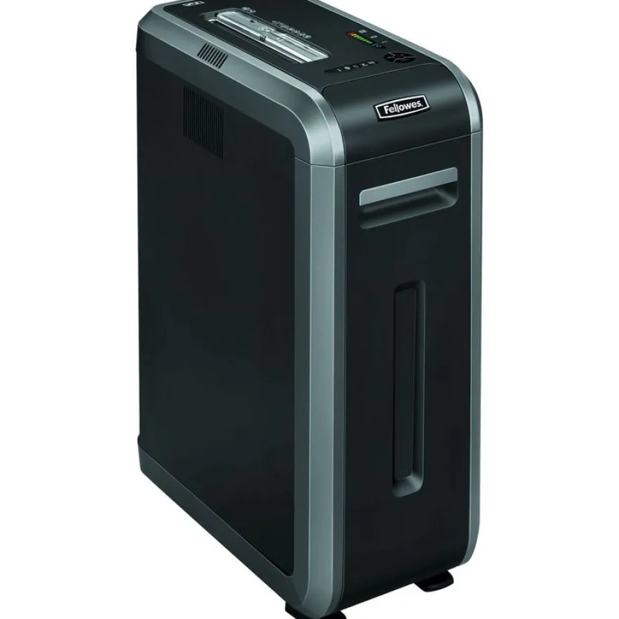 Fellowes Powershred 125Ci - destructeur de documents coupe croisée - 20 feuilles - Corbeille 53 litres - sécurité SafeSense