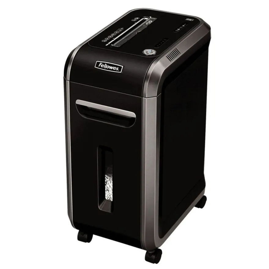Fellowes Powershred 99Ci - destructeur de documents coupe croisée - 18 feuilles - Corbeille 34 litres - anti-bourrage - sécurité SafeSense