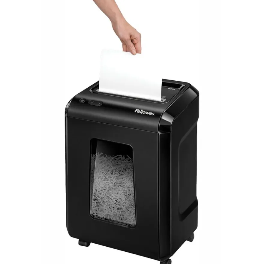 Fellowes Powershred 92Cs - destructeur de documents coupe croisée - 18 feuilles - Corbeille 25 litres