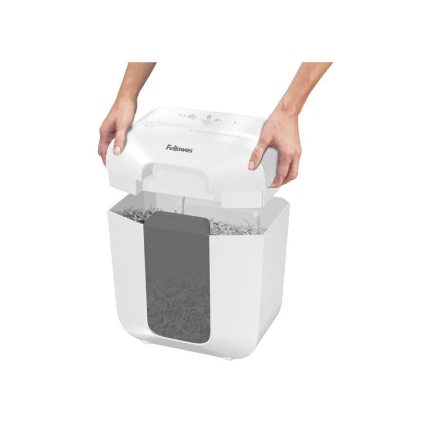 Fellowes Powershred LX25 - Destructeur de documents - coupe particules - 6 feuilles - corbeille 11,5 litres