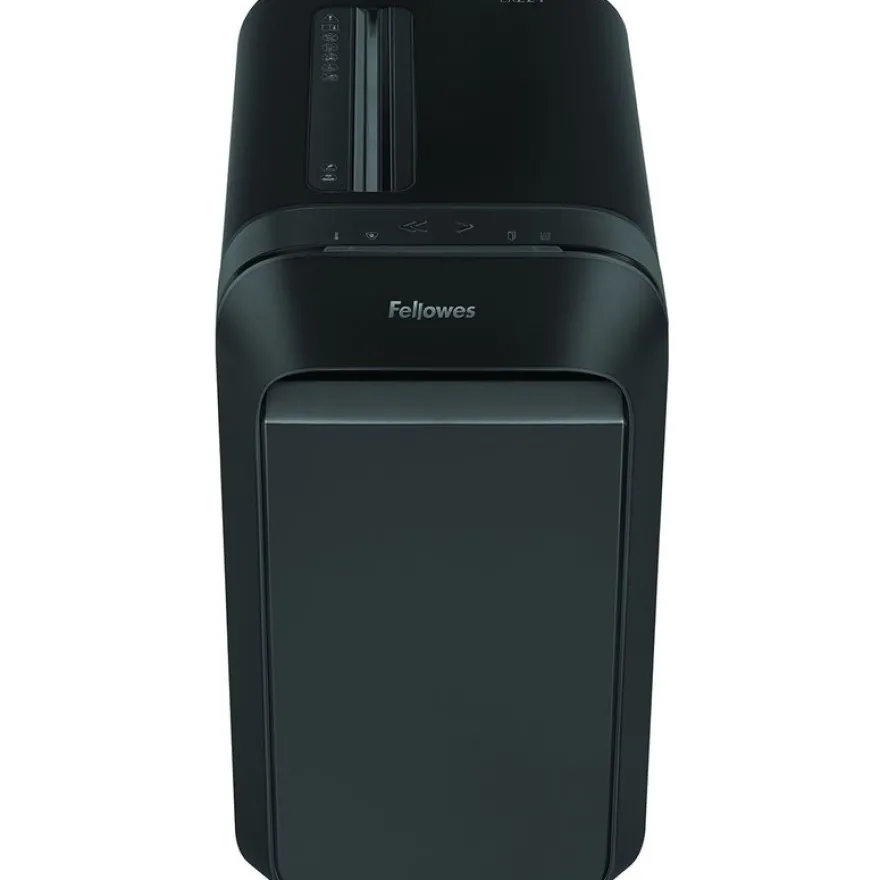 Fellowes Powershred LX221 - destructeur de documents coupe croisée microparticules - 20 feuilles - Corbeille 30 litres - noir