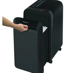 Fellowes Powershred LX221 - destructeur de documents coupe croisée microparticules - 20 feuilles - Corbeille 30 litres - noir