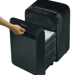 Fellowes Powershred LX211 - destructeur de documents coupe croisée microparticules - 15 feuilles - Corbeille 23 litres - noir
