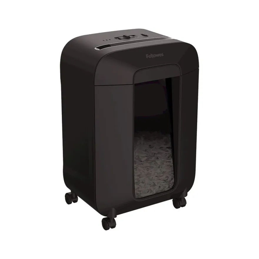 Fellowes Powershred LX85 - destructeur de documents coupe croisée - 12 feuilles - Corbeille 19 litres - sécurité SafeSense