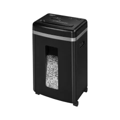 Fellowes Powershred 450M - destructeur de documents coupe croisée microparticules - 9 feuilles - Corbeille 27 litres