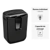 Fellowes Powershred M-7C - destructeur de documents coupe croisée - 7 feuilles - Corbeille 14 litres