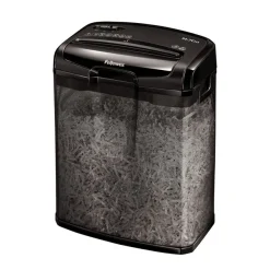 Fellowes Powershred M-7CM - destructeur de documents coupe croisée - 7 feuilles - Corbeille 13 litres transparente en maille