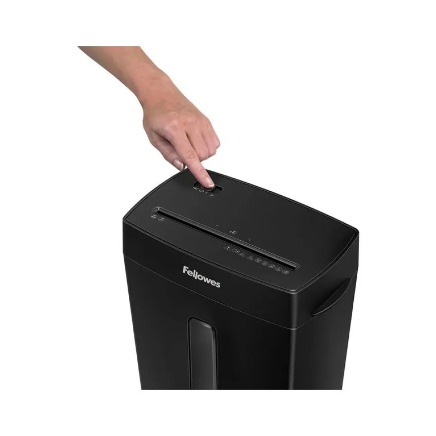 Fellowes Powershred P-42C - destructeur de documents coupe croisée - 8 feuilles - Corbeille 15 litres