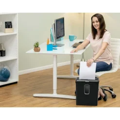 Fellowes Powershred P-30C - destructeur de documents coupe croisée - 6 feuilles - Corbeille 15 litres