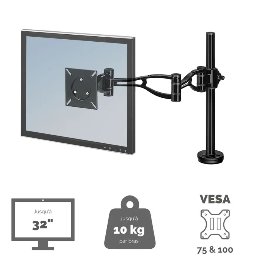 Fellowes Professional Series - Bras porte-écran simple