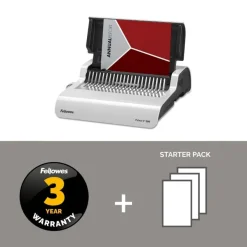 Fellowes Pulsar E-300 - machine à relier / relieuse perforeuse éléctrique - Perfore 20 feuilles - relie 300f