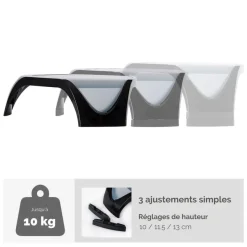 Fellowes Smart Suites - Support pour écran jusqu'à 21" - réglable en hauteur