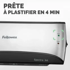 Fellowes Spectra A4 - plastifieuse A4 - de 80 à 125 microns - anti-bourrage