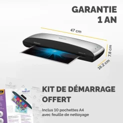 Fellowes Spectra A3 - plastifieuse A3 - de 80 à 125 microns - anti-bourrage