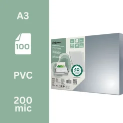 Fellowes Superclear PVC - 100 unités - couverture à reliure PVC