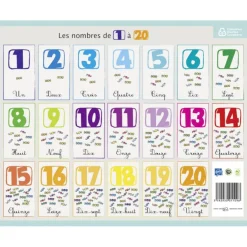 Fiche mémo souple Maternelle - 20,5 x 26,5 cm - Bouchut