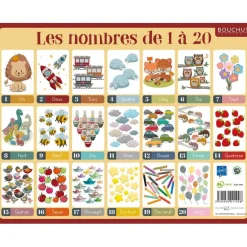 Fiche mémo souple Maternelle - 20,5 x 26,5 cm - Bouchut