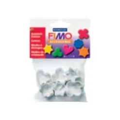 FIMO - 6 emportes pièces - assortis - 2 à 3 cm