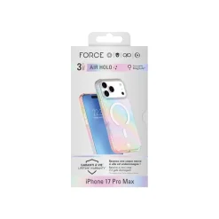 Force Case Air - Coque de protection pour iPhone 17 Pro Max - holographique transparent